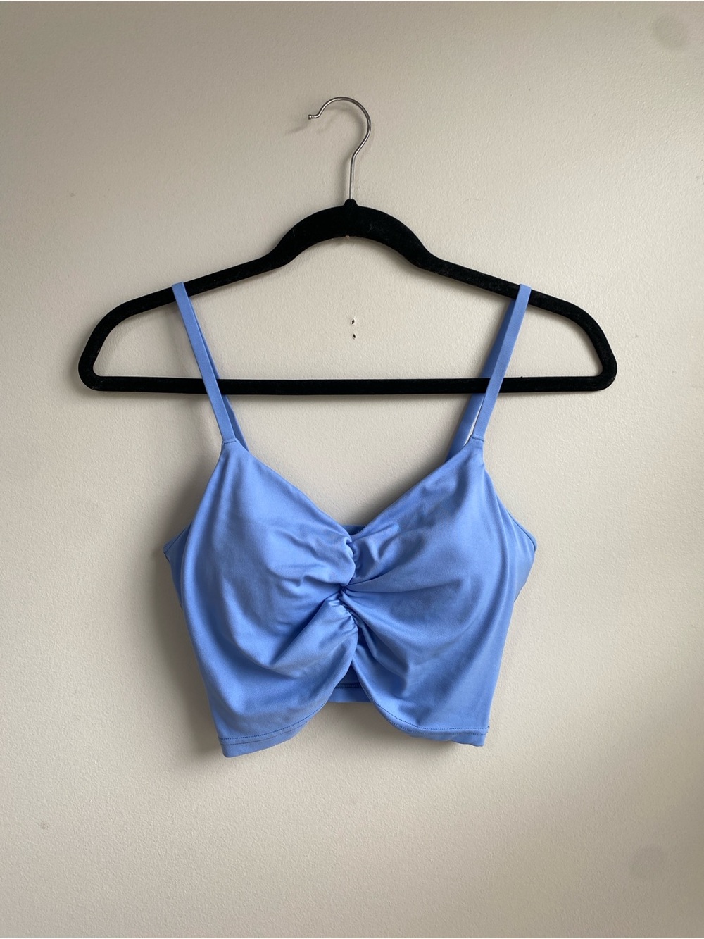 OFFLINE by Aerie Real Me Twisted Front Bralette Crop Top Small